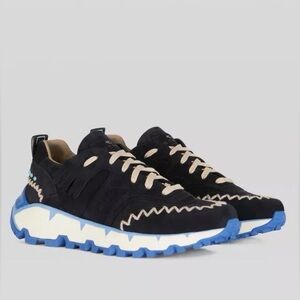 Etro Black and Blue Sneakers